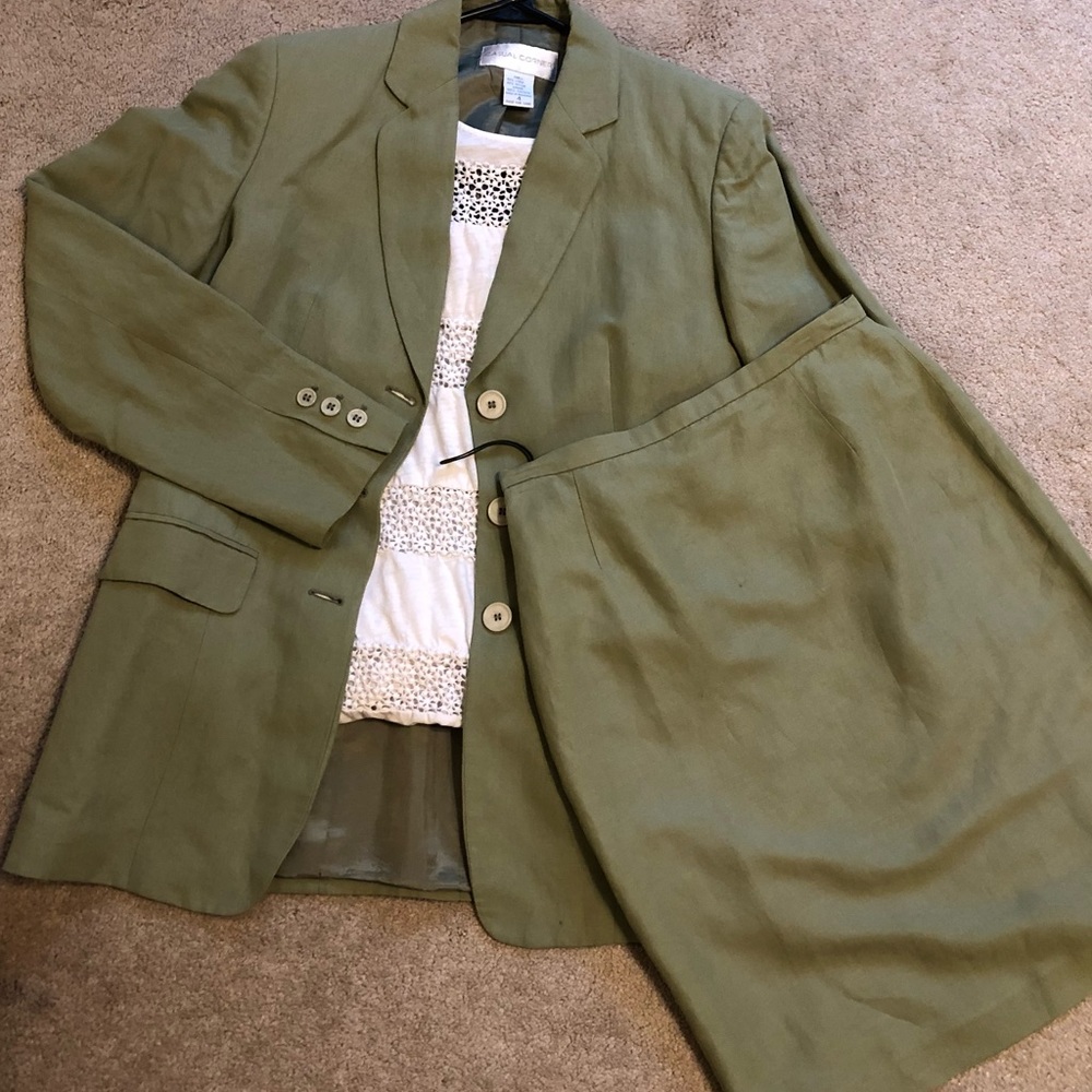 Casual Corner jacket and skirt